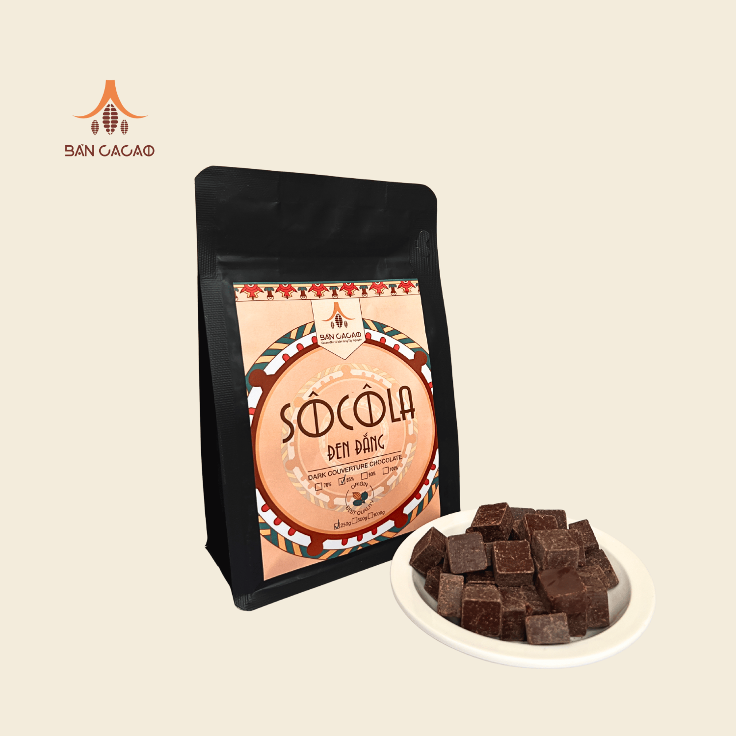 Dark chocolate 70% - 500g