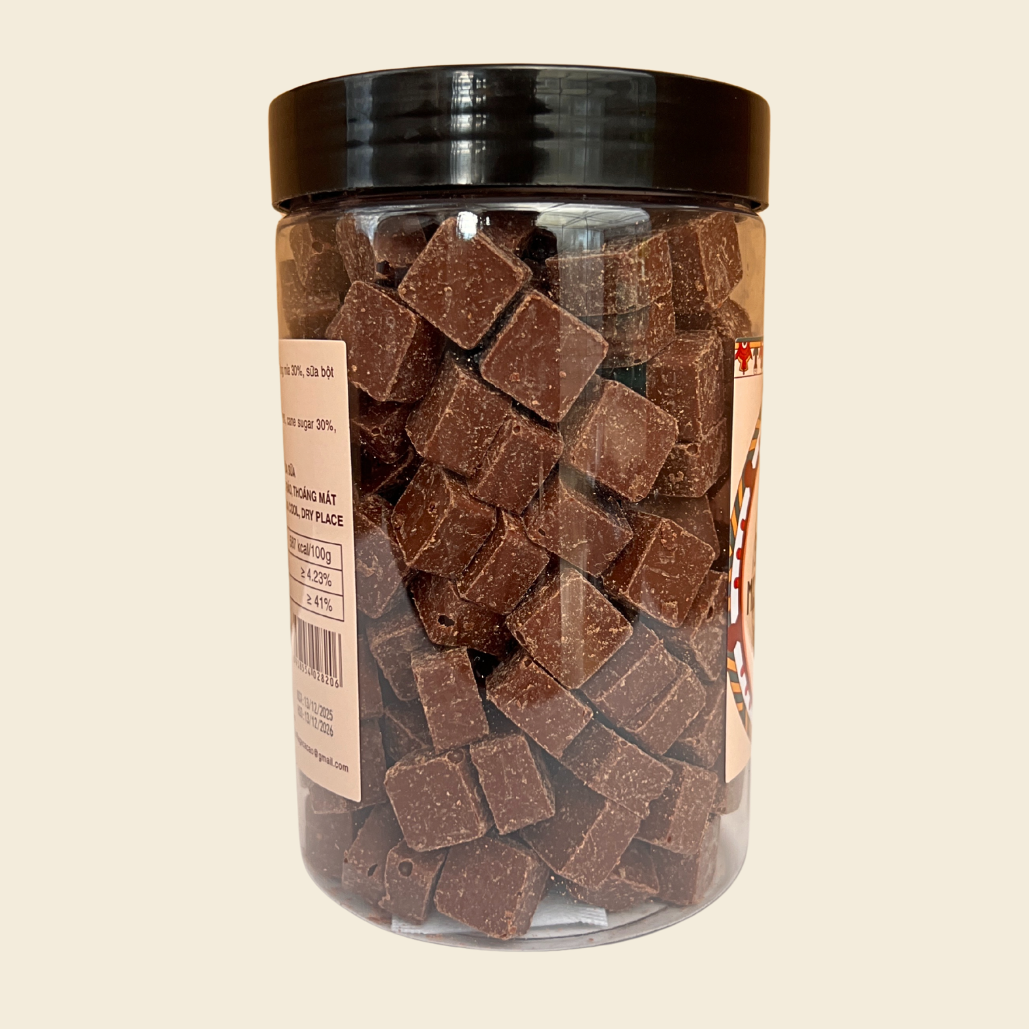 Sô cô la sữa 50%  Hộp 500g