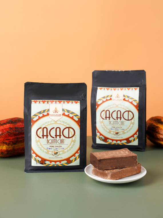 Cacao mass - Chocolate nguyên liệu 100% cacao