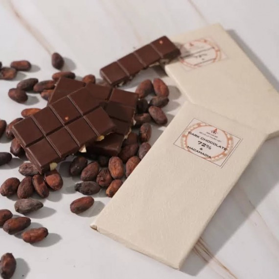 Chocolate Đen 72% & Macca