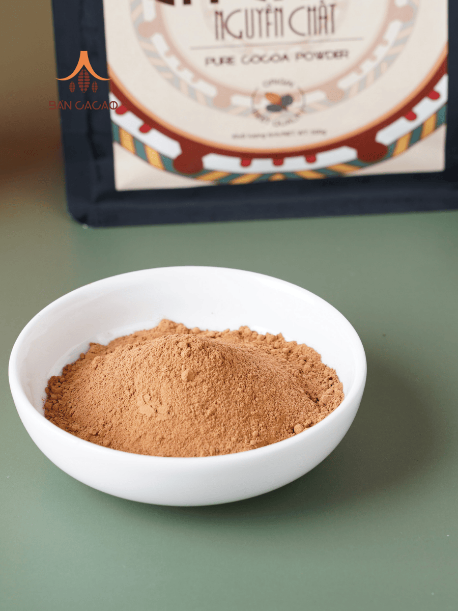 Bột cacao nguyên chất Bản Cacao