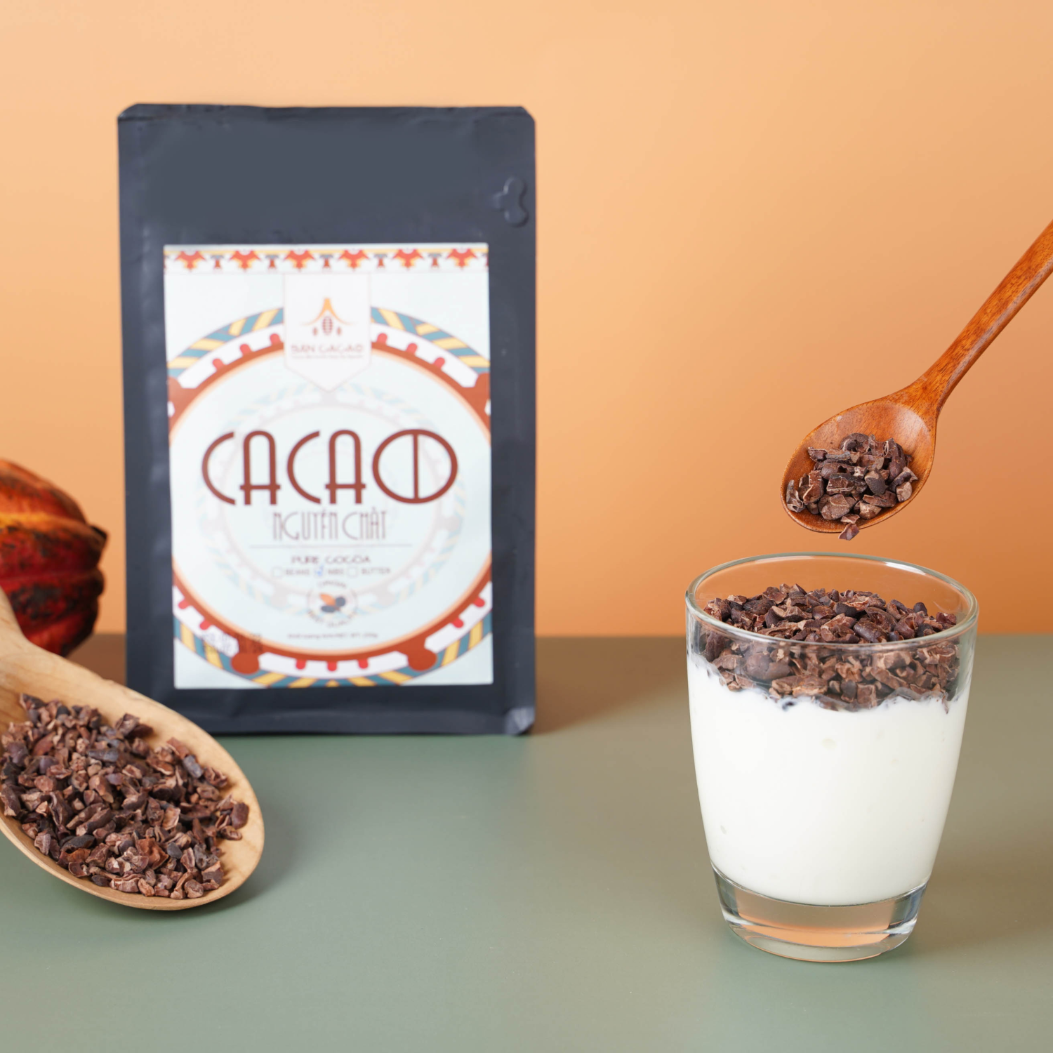 Cacao ngòi - Túi 250g