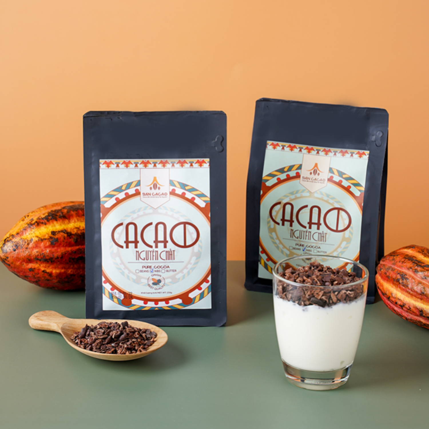 Cacao ngòi - Túi 250g
