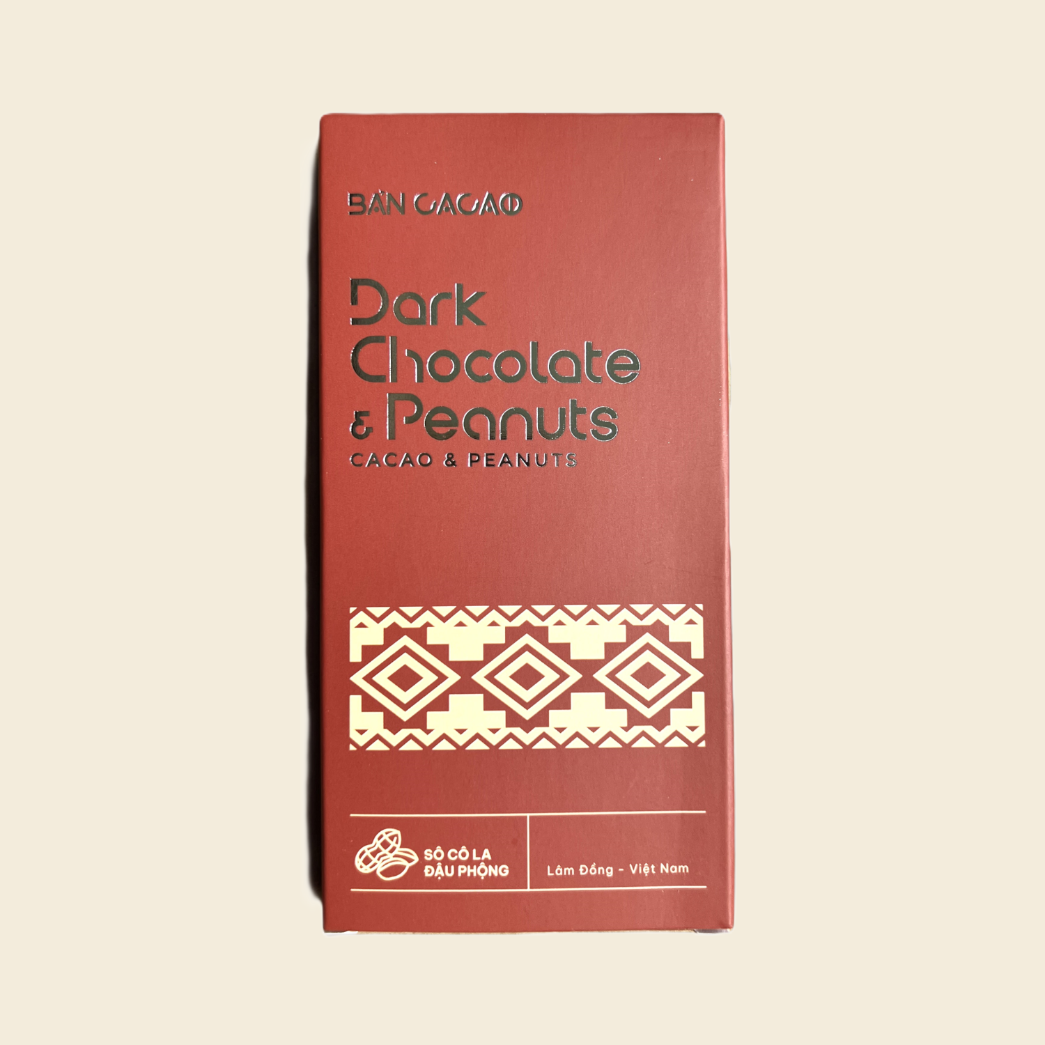 Thanh Socola đen 72% & Đậu phộng