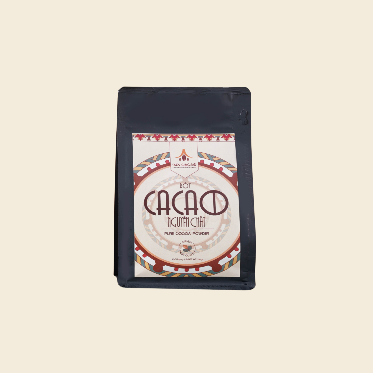 Bột cacao nguyên chất - Túi 250g